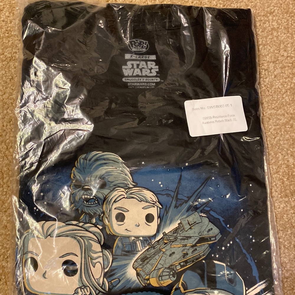 Pop! Tees, Smugglers Bounty, never opened